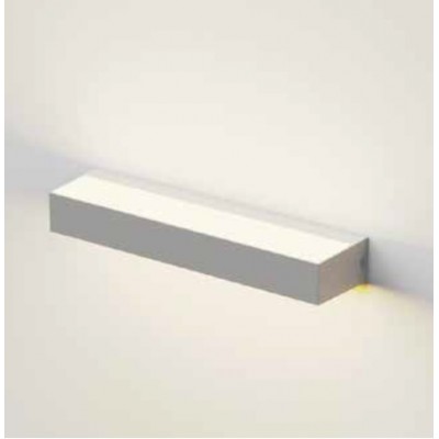 Απλίκα Τοίχου LED 16W 230V 900lm CCT Polycarbonate Γκρι IP65 Gio